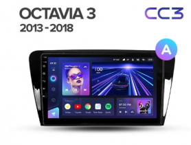 Головное устройство Teyes CC3 6/128 Skoda Octavia A7 2013-2018