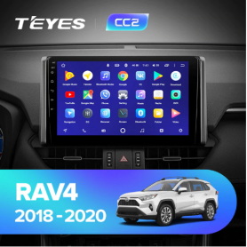 Головное устройство Teyes CC2 Lite Plus 1/16 Toyota Rav4 2018-2020