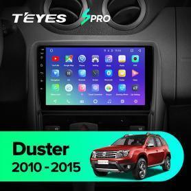 Головное устройство Teyes CC2 Lite Plus 1/16 Renault Duster 2010-2015