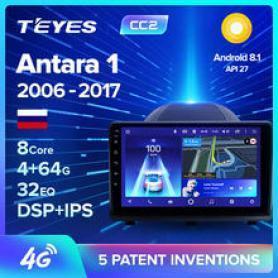 Головное устройство Teyes CC2 Lite Plus 1/16 opel antara 2006-2017