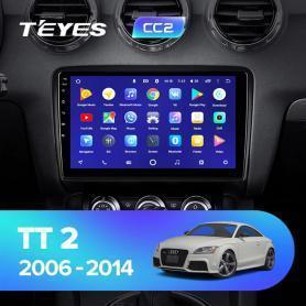 Головное устройство Teyes CC2 Plus 4/64 Audi TT 2006-2014