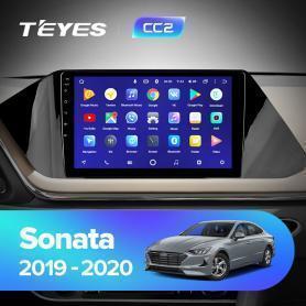 Головное устройство Teyes CC2 Lite Plus 2/32 hyundai sonata 2019-2020