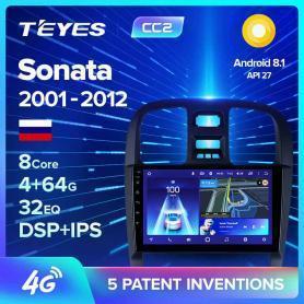 Головное устройство Teyes CC2 Lite Plus 1/16 hyundai sonata 2001-2012