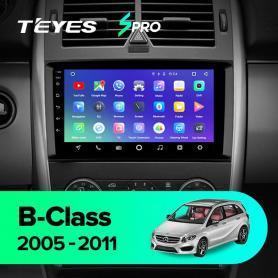 Головное устройство Teyes CC2 Lite Plus 2/32 mercedes — benz b-class T245 2005-2011