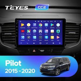 Головное устройство Teyes CC2 Lite Plus  1/16 Honda pilot 2015-2020